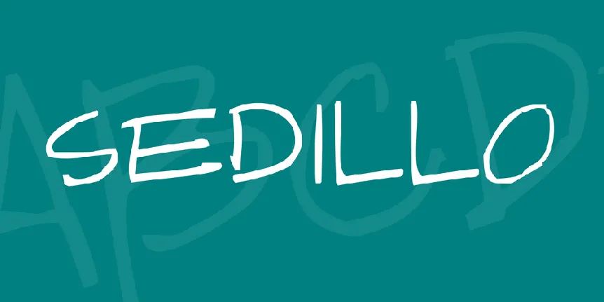 Sedillo font