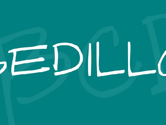 Sedillo font