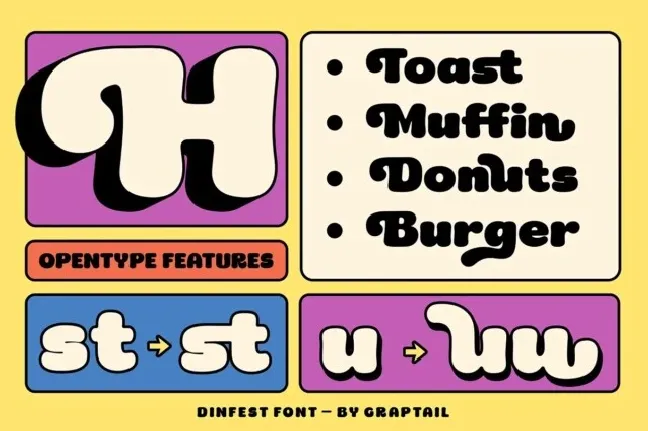 Dinfest Bold font