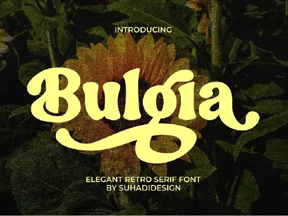 Bulgia font