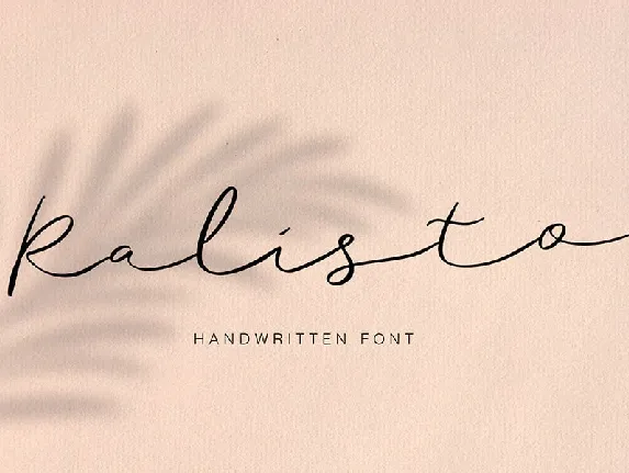 Ralisto font