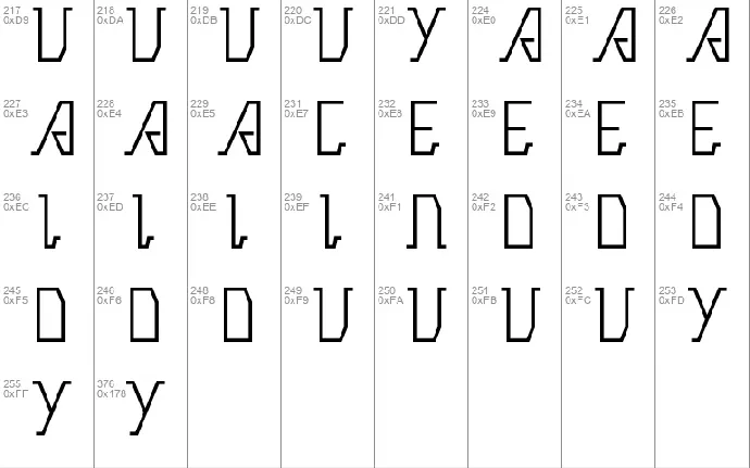 Keok Demo font