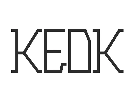 Keok Demo font