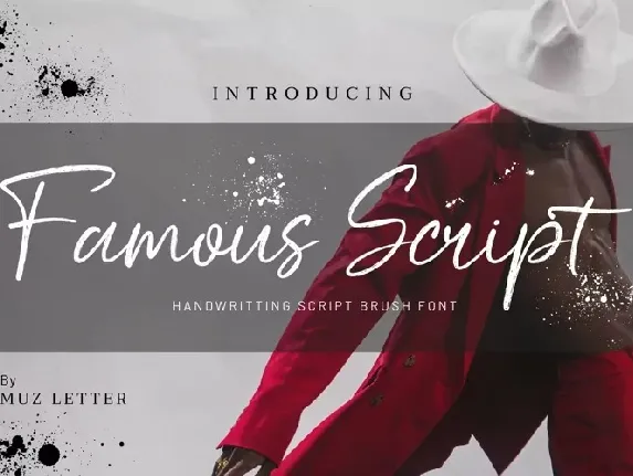 Famous Script font