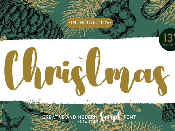 Christmas Typeface font