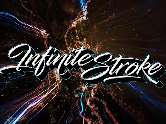 Infinite Stroke Family font