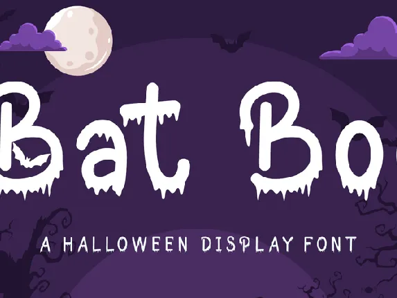 Bat Boo font