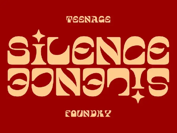 TF Silence DEMO font