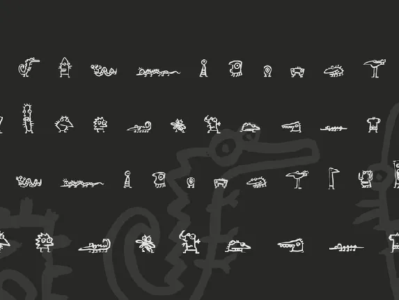 creatures font