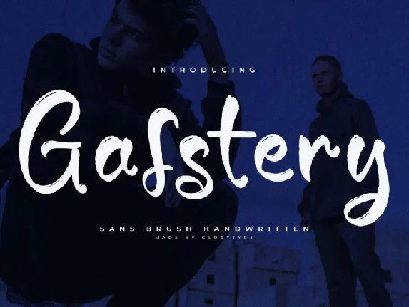 Gafstery font