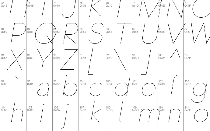 Strawford font