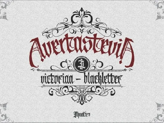 Avertastevia Gothic font