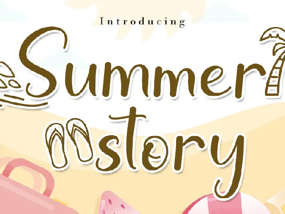 Summer Story font