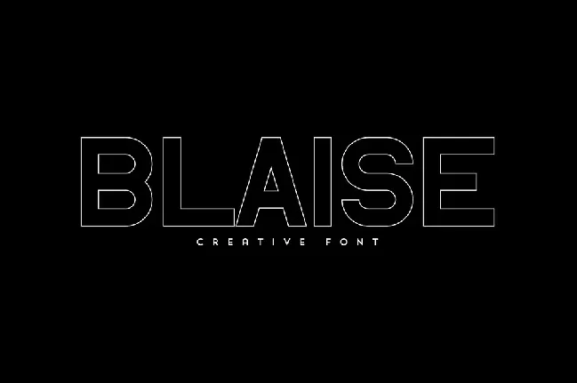 Blaise font