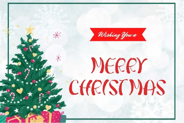 Cold Christmas font