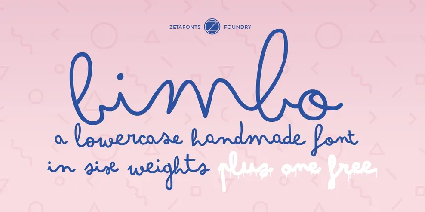 Bimbo font