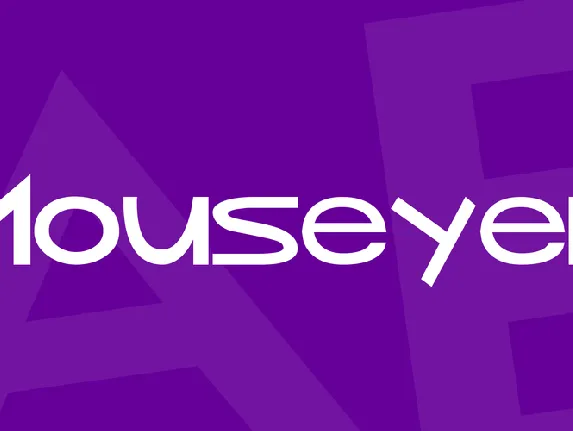 Mouseyer font