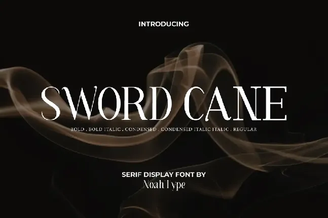 Sword Cane font