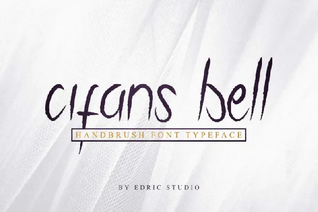 Cifans Bell Brush font