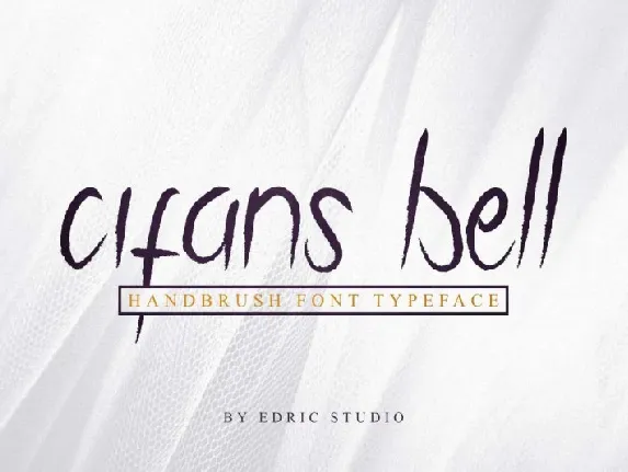 Cifans Bell Brush font