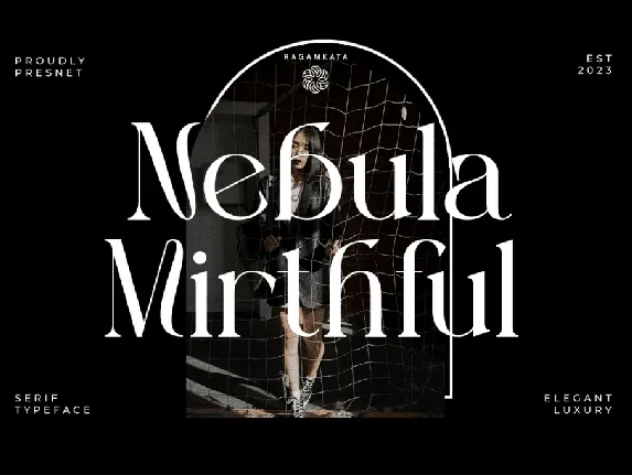 Nebula Mirthful DEMO font