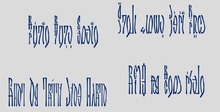 tenhayee font