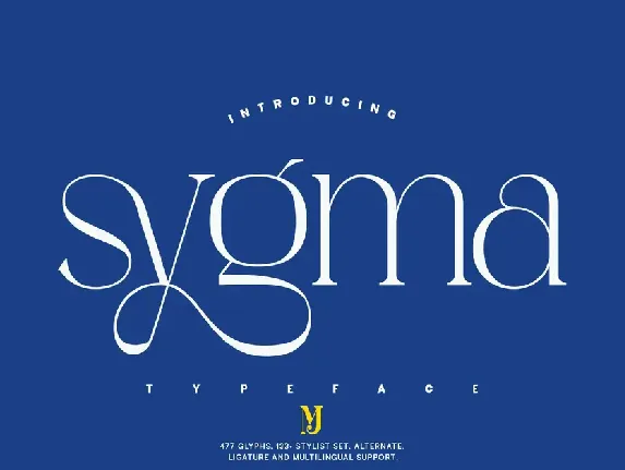 Sygma font