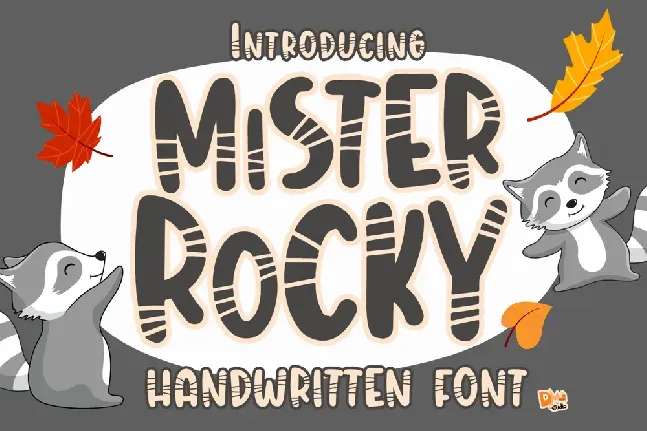 Mister Rocky font