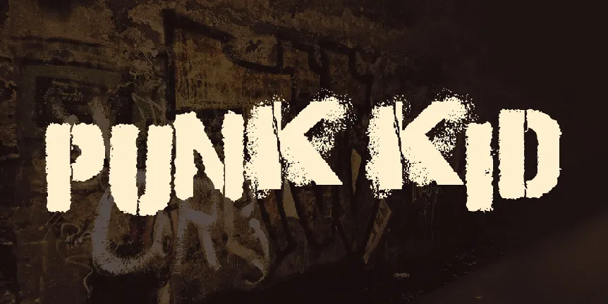 Punk Kid font