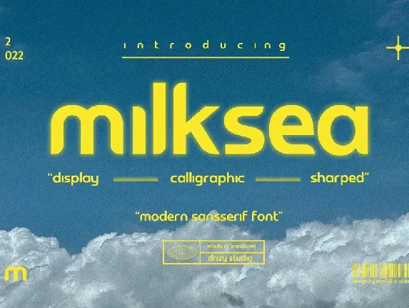 Milksea font