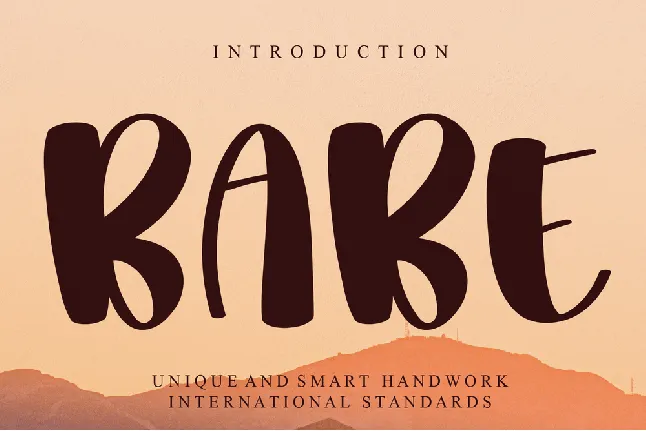 Babe font