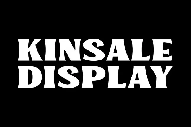 Kinsale Display font