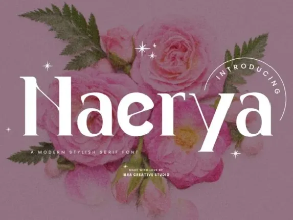 Naerya font