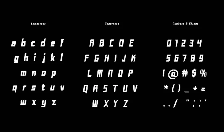 Tempo Typeface font