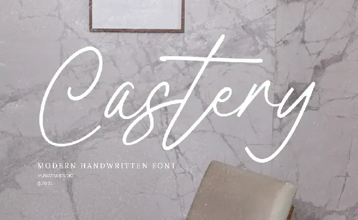 Castery font