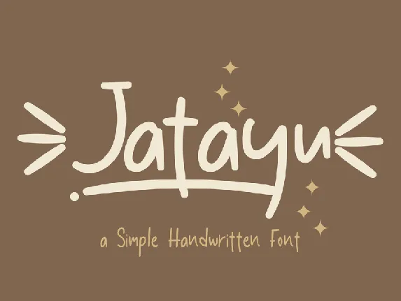 Jatayu font