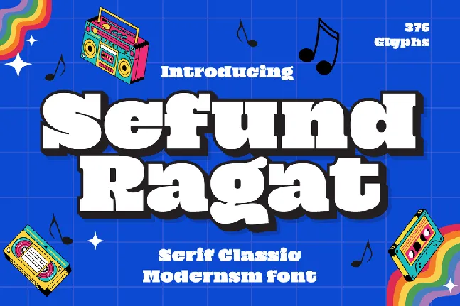 Sefund Ragattrial font