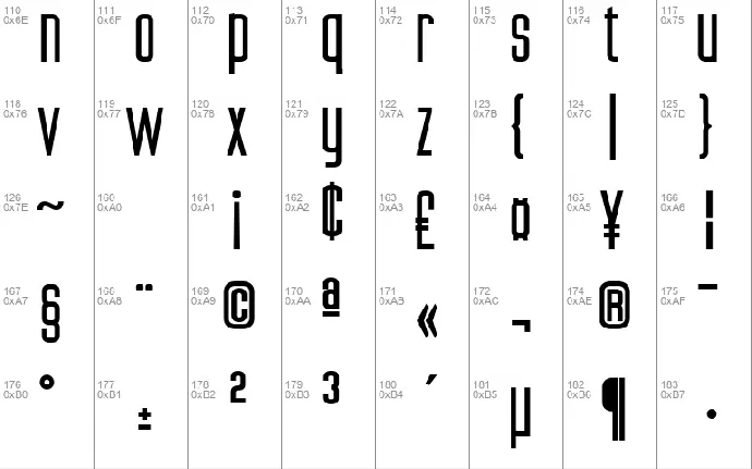 Ubicada font