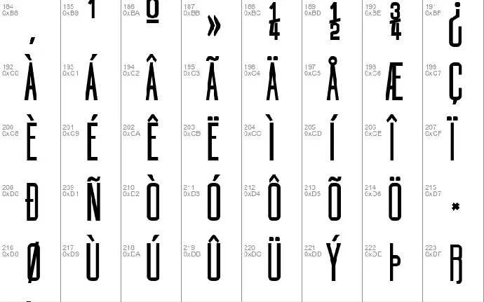 Ubicada font