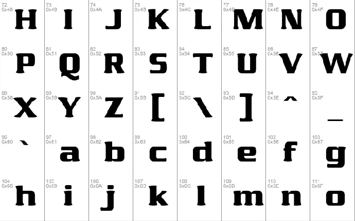 James Eight Eleven font