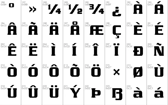 James Eight Eleven font