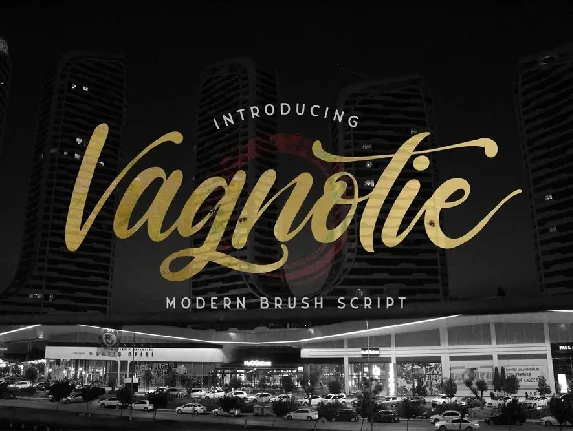 Vagnotie Modern Script font