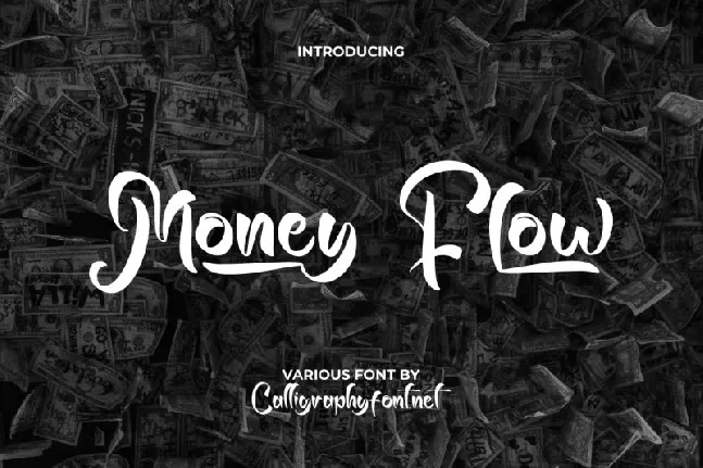 Money Flow font