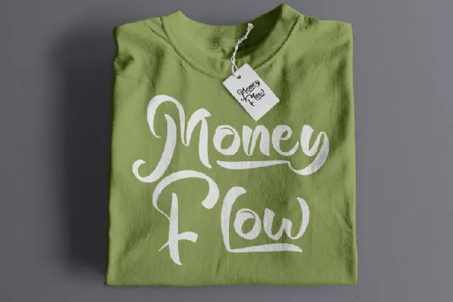 Money Flow font