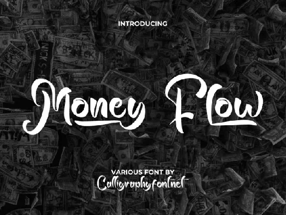 Money Flow font