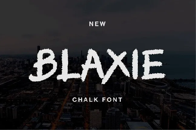 BLAXIE font