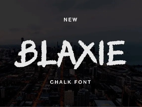 BLAXIE font