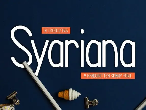 Syariana Sans Serif font