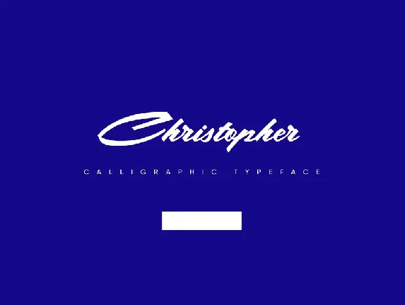 Christopher Free font