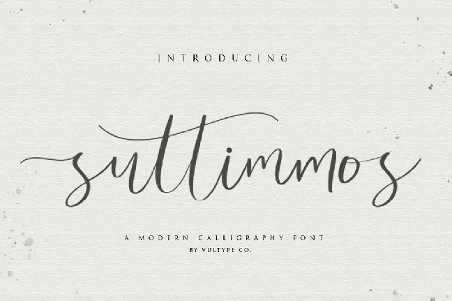 suttimmos font